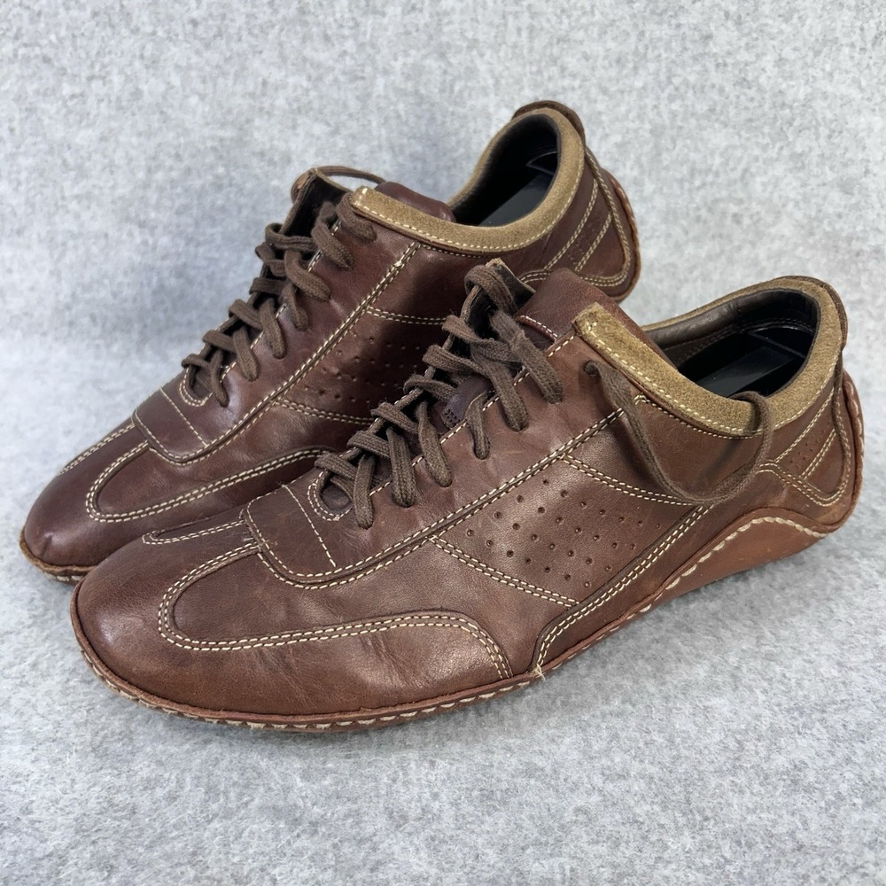 Cole Haan G Series Brown Leather Sneakers Mens 8.5M C05714